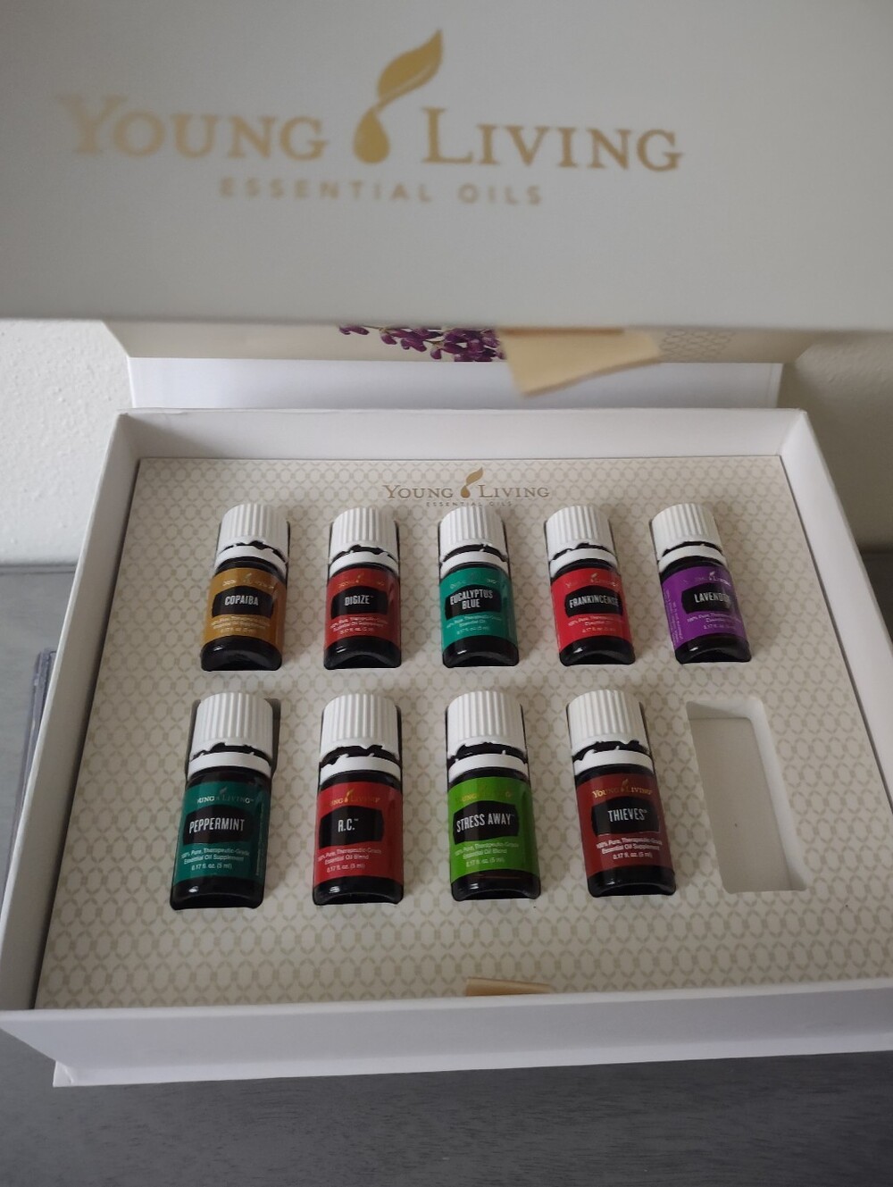 Young Living Essential Oils 9 Bottles